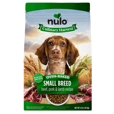 Nulo Culinary Harvest Oven Baked Small Breed Dog Beef, Pork, & Lamb