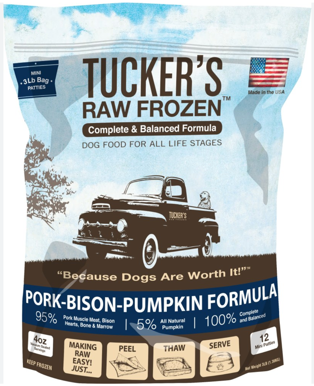 Tuckers Pork, Bison & Pumpkin