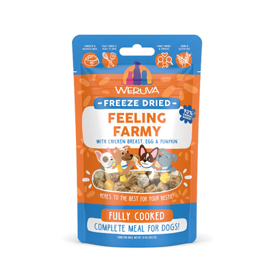 Weruva Freeze Dried Feeling Farmy Dinner