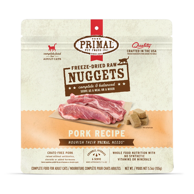 Primal Cat Freeze-Dried Pork Formula