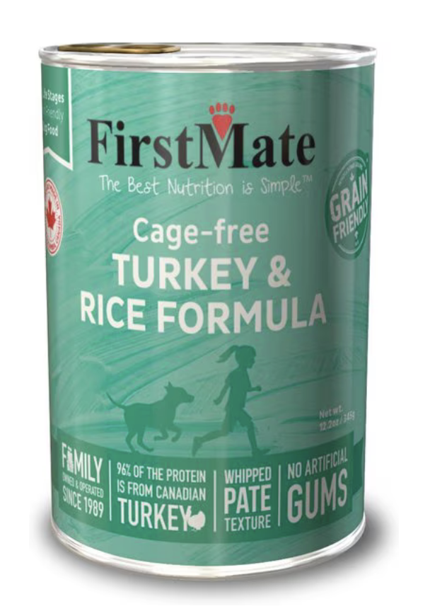 FirstMate Grain Friendly Cage Free Turkey & Rice