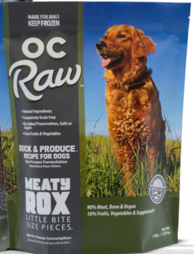 OC Raw Duck & Produce