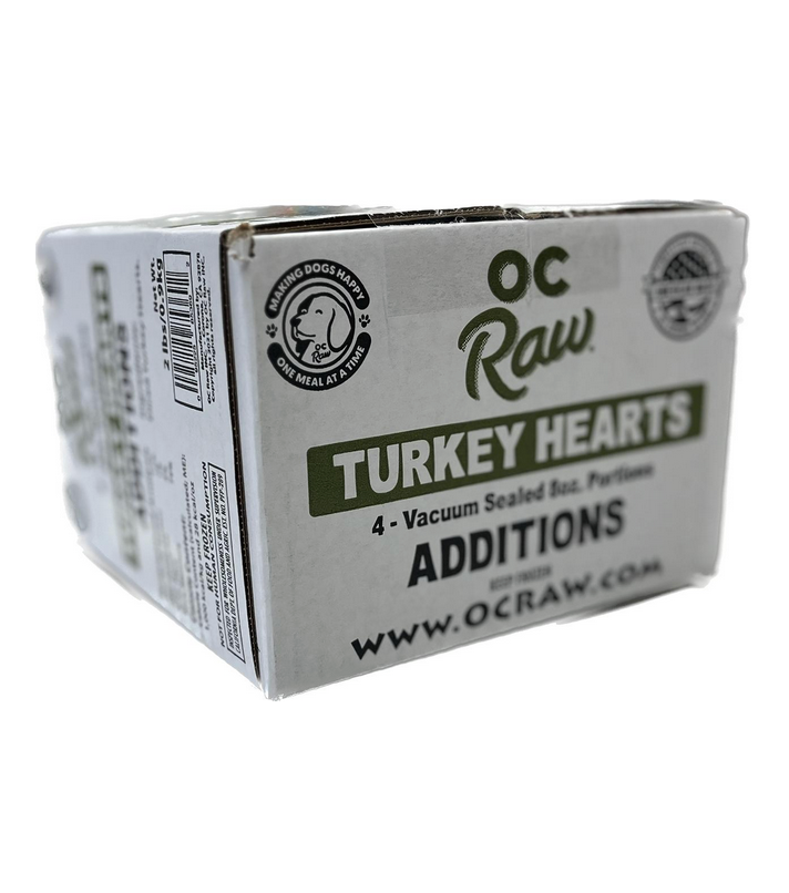 OC Raw Additions Turkey Heart 2 lb