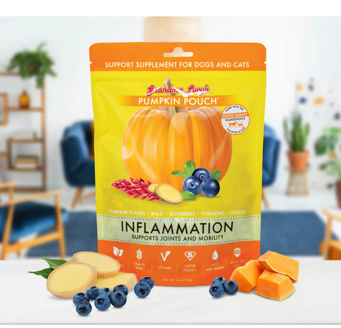 Grandma Lucy's Pumpkin Pouch Inflammation Super Food Boost 6 oz