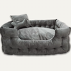 Goo-Eez Rectangular Luxury Velour Pet Bed