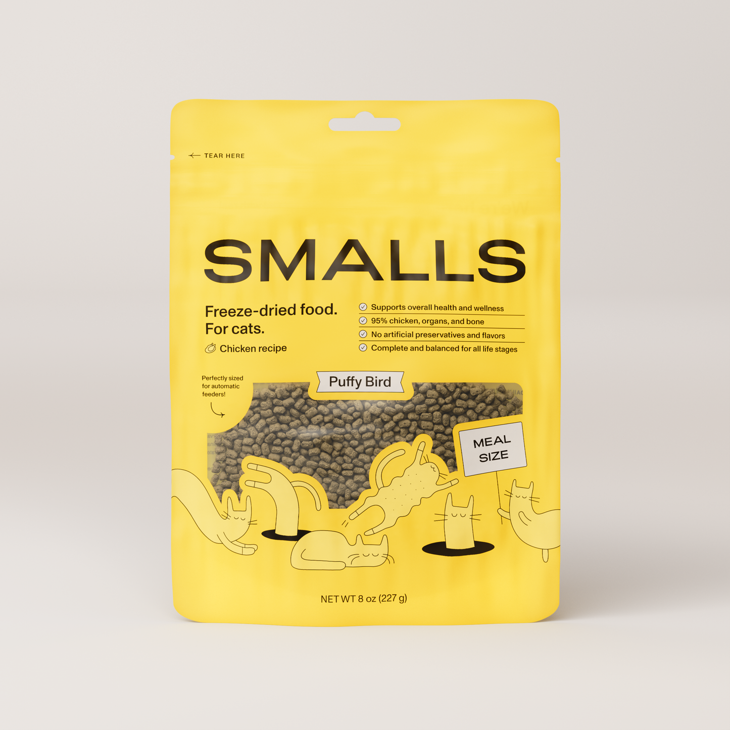 Smalls Freeze Dried Chicken Cat 8 oz