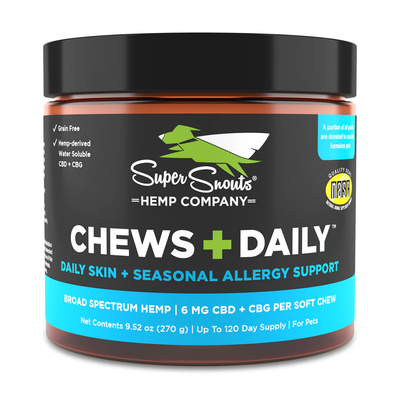 Super Snouts Daily Skin + Seasonal Allergy Chews 60 ct.