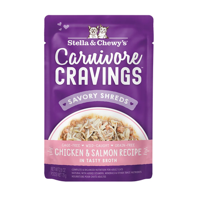 Stella & Chewy's Cat Carnivore Cravings Chicken & Salmon Pouch