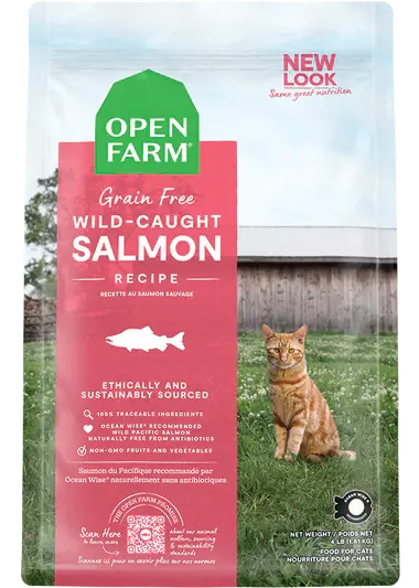 Open Farm Wild Caught Salmon Grain-Free Cat