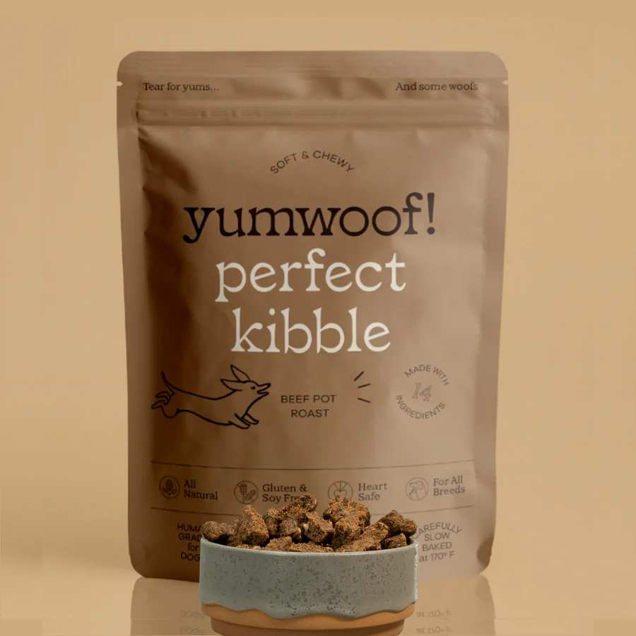 Yumwoof! Soft & Chewy Air Dried Kibble Beef Pot Roast
