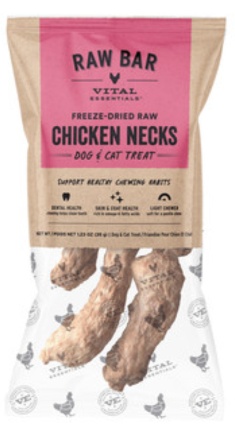Vital Essentials Freeze Dried Chicken Neck
