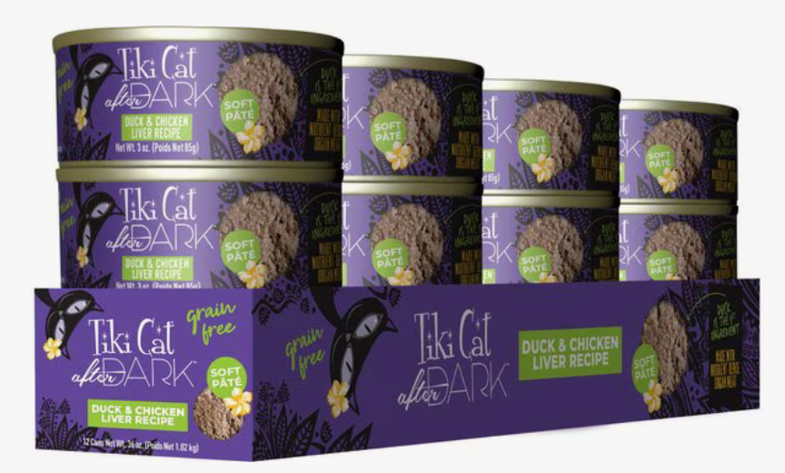 Tiki Cat After Dark Duck & Chicken Liver Pate