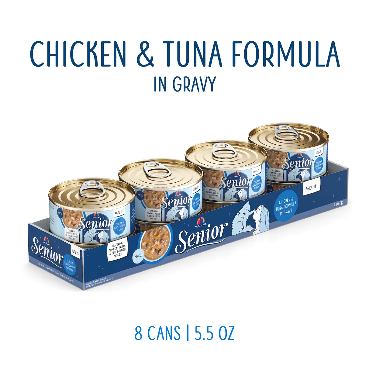 Weruva Senior Cat Chicken & Tuna in Gravy