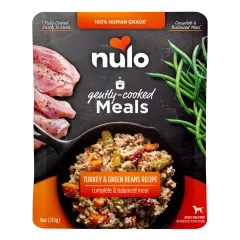 Nulo Gently Cooked Meals Turkey & Green Beans Dog Pouch