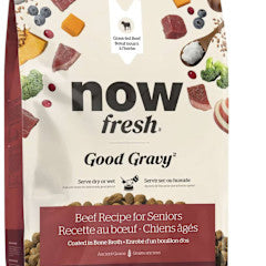 Now Fresh Good Gravy Senior Beef in Bone Broth With Grains