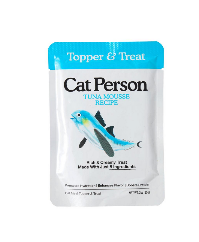 Cat Person Tuna Mousse Topper & Treat