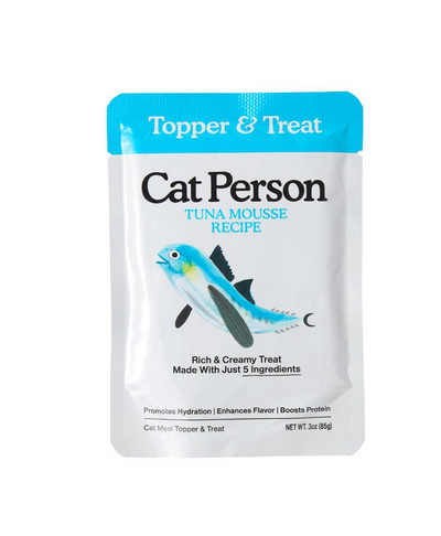 Cat Person Tuna Mousse Topper & Treat