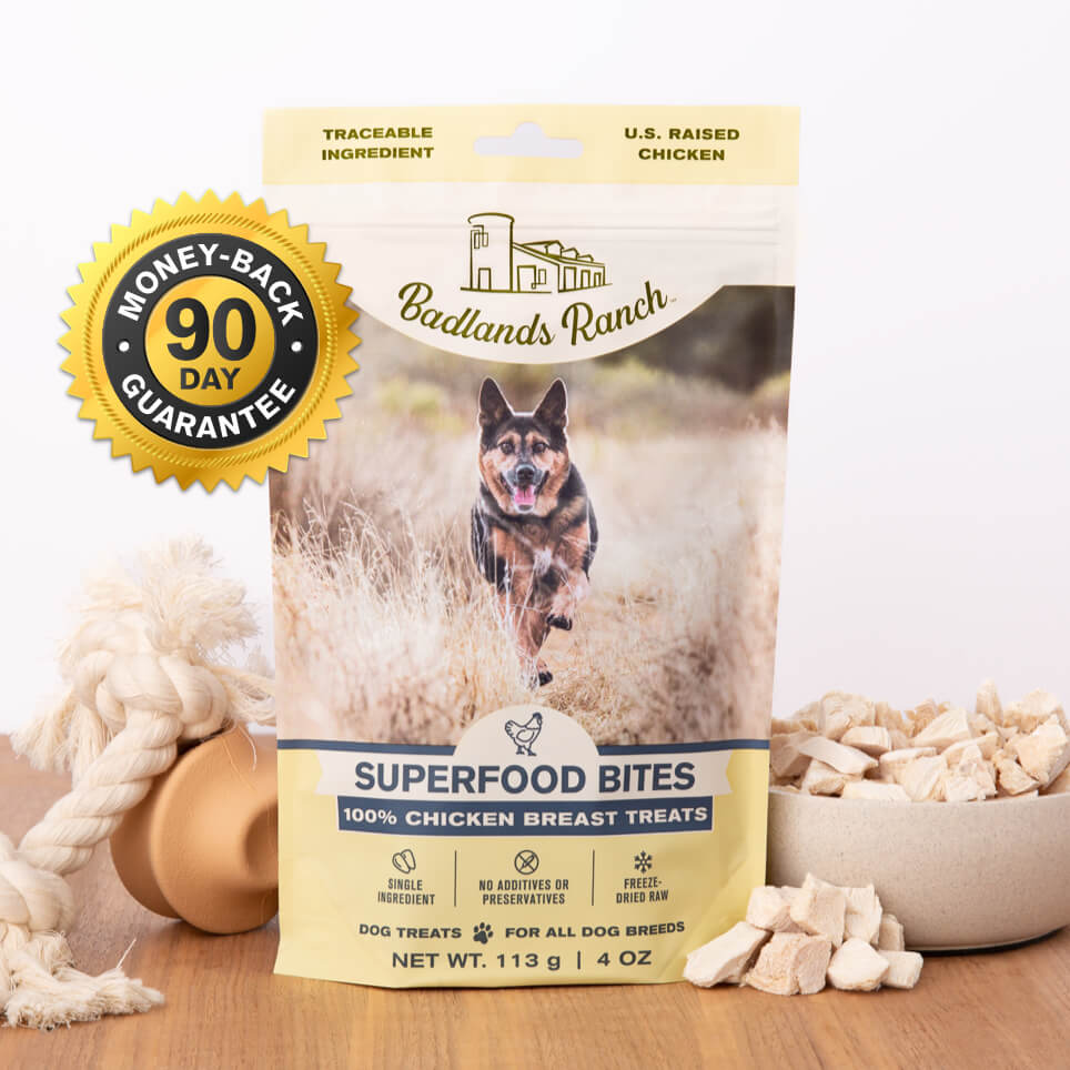 Badlands Ranch Superfood Bites Chicken Breast Treats 4 oz