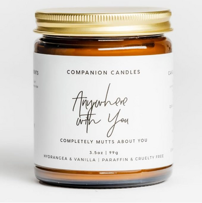 Companion Candles "Anywhere with You" Grapefruit & Vanilla 12 oz