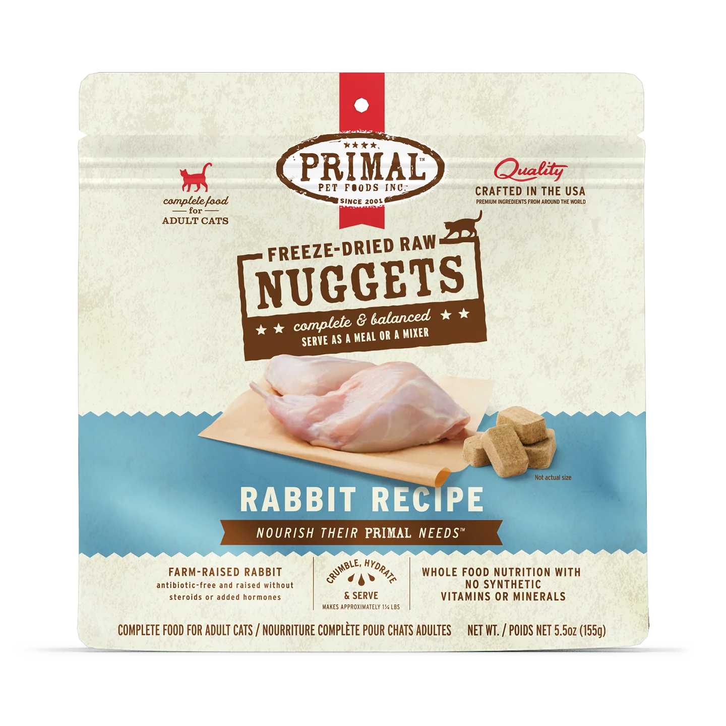 Primal Cat Freeze-Dried Rabbit Formula