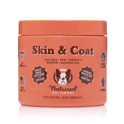 Natural Dog Company  Skin & Coat 90 ct.