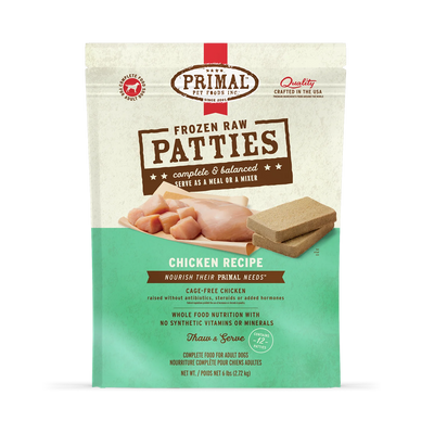 Primal Raw Frozen Chicken Formula