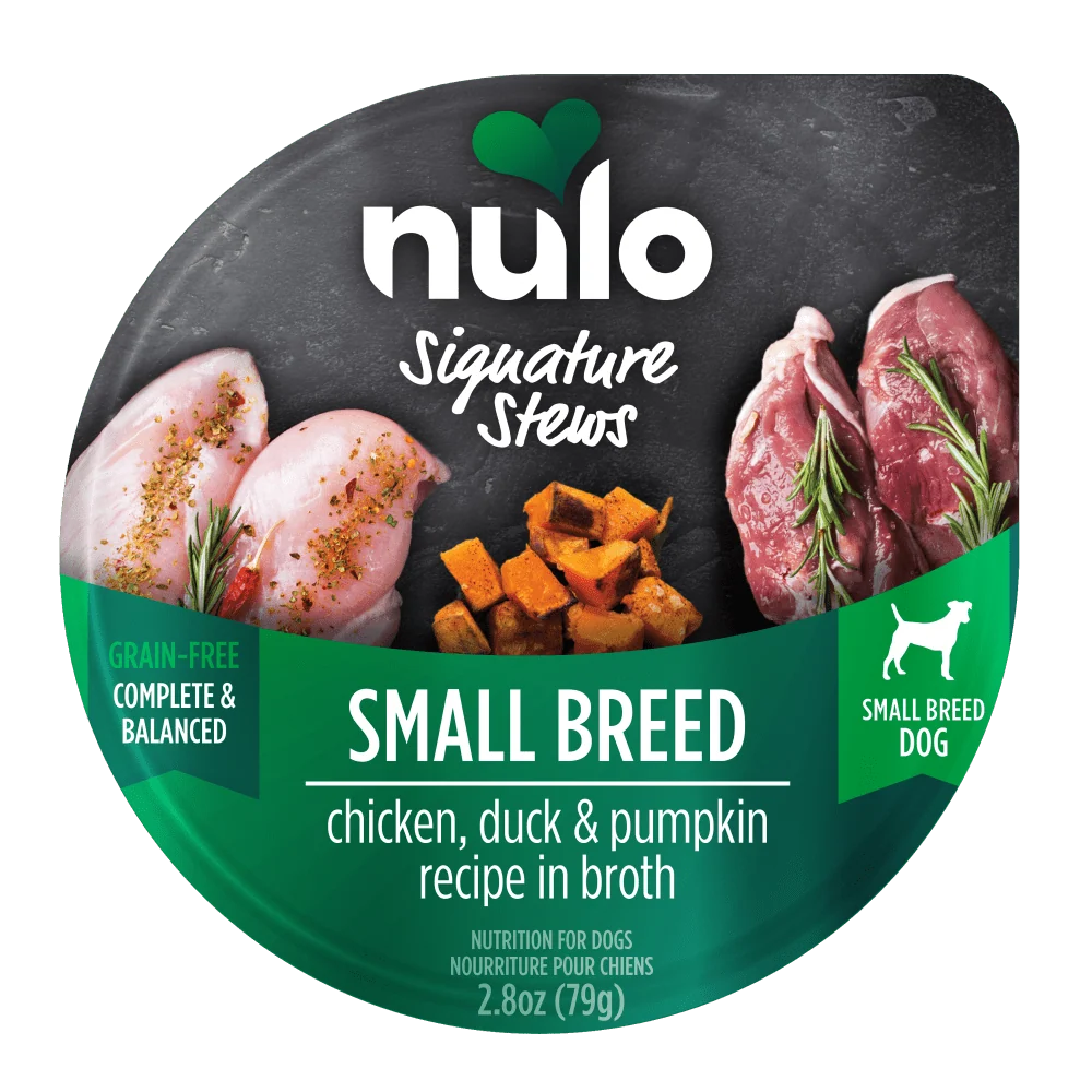 Nulo Small Breed Stew Chicken, Duck, & Pumpkin in Broth