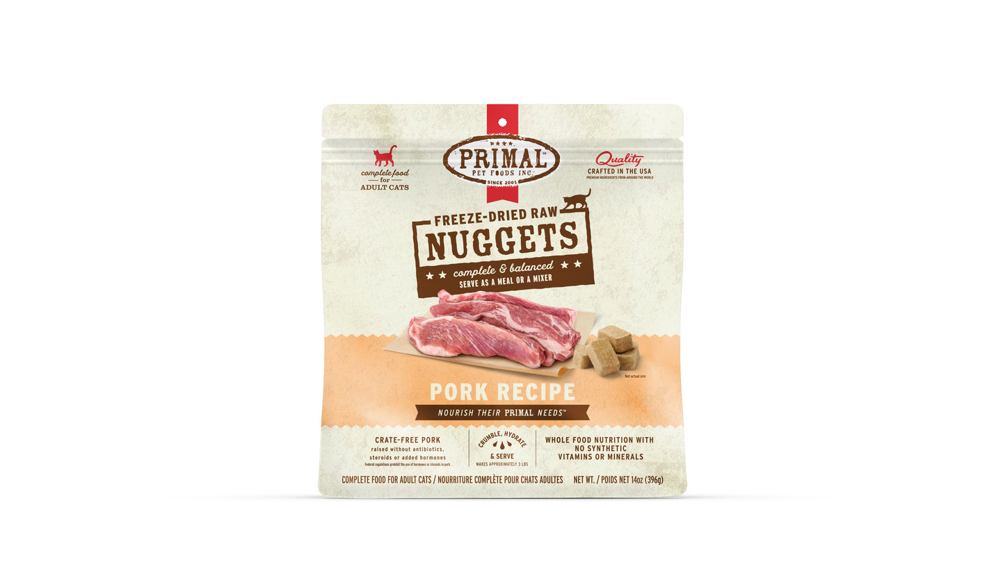 Primal Cat Freeze-Dried Pork Formula