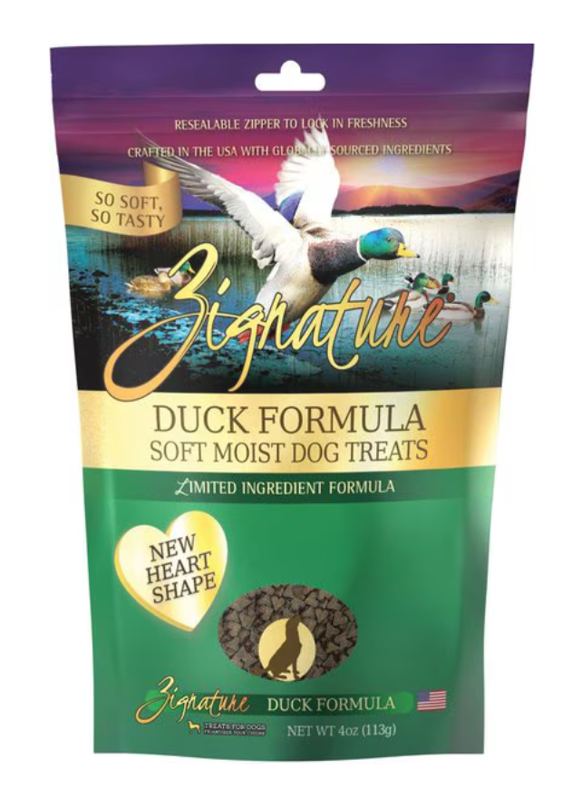 Zignature Ziggy Soft Duck Treats 4 oz.