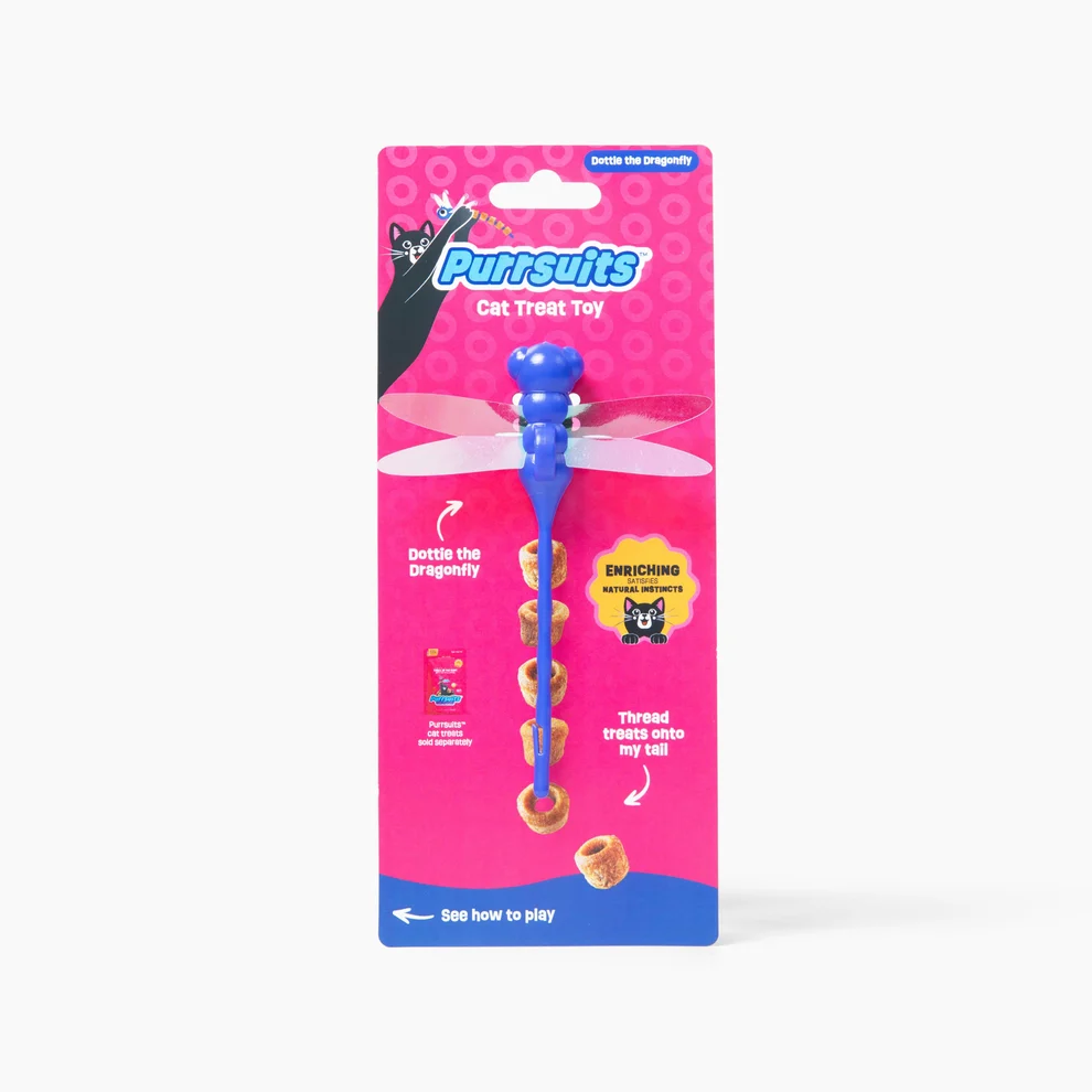 Giddy Kitty Purrsuits Dragonfly Cat Toy