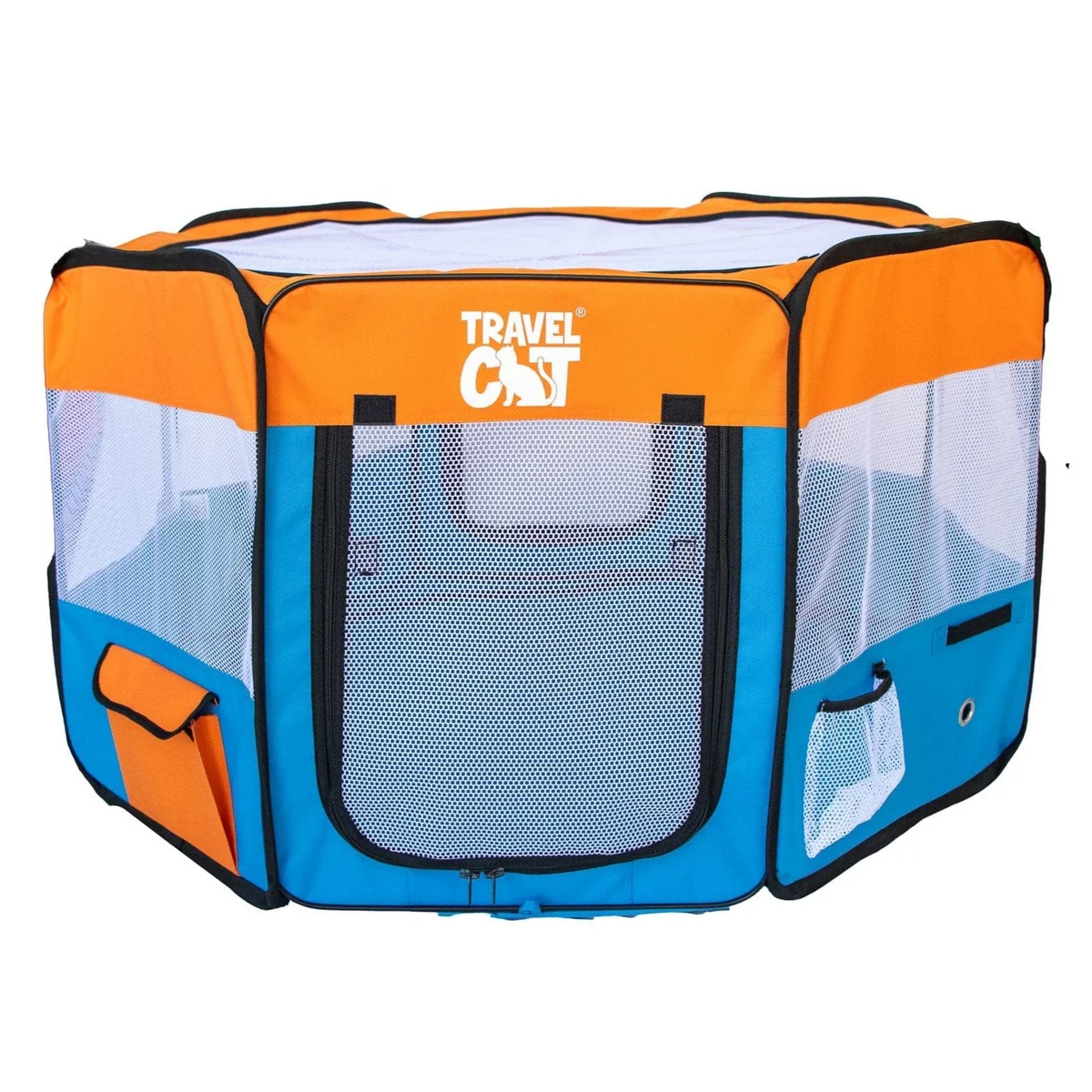 Travel Cat Feline Fun House Portable Cat Play Tent