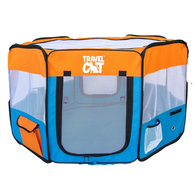 Travel Cat Feline Fun House Portable Cat Play Tent