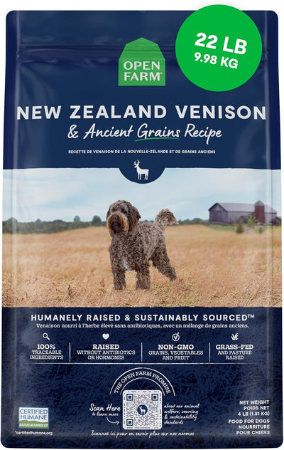Open Farm Ancient Grain New Zealand Venison