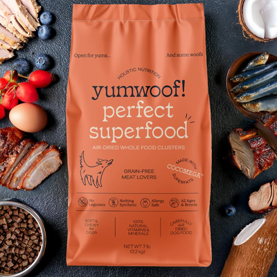 Yumwoof! Soft & Chewy Perfect Superfood Air Dried Meat Lover's
