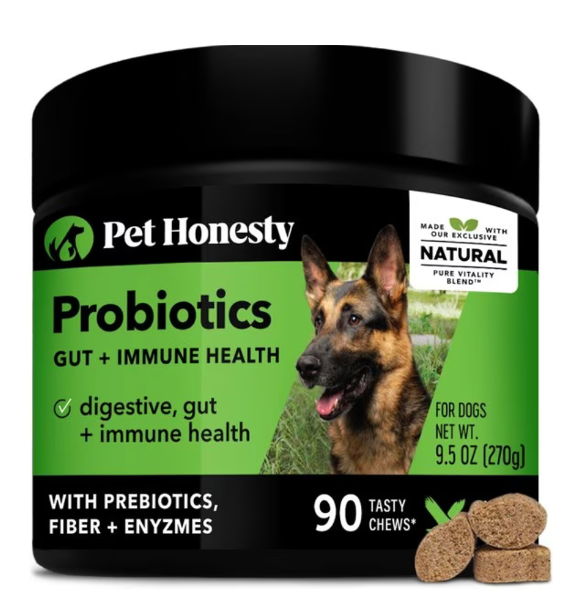 Pet Honesty Probiotics Gut & Immune Health Soft Chews 90 ct