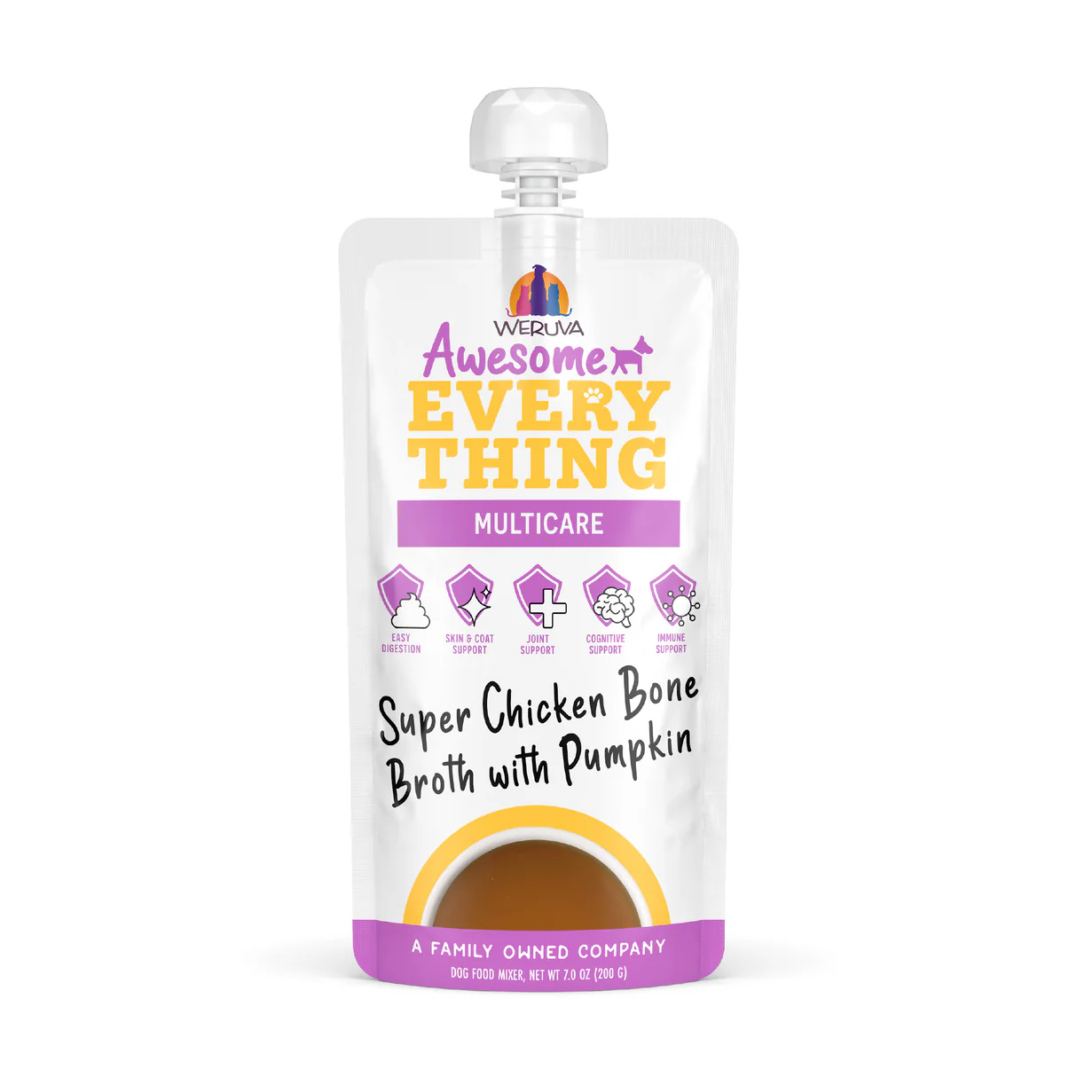 Weruva Awesome Everything! Chicken Bone Broth with Pumpkin
