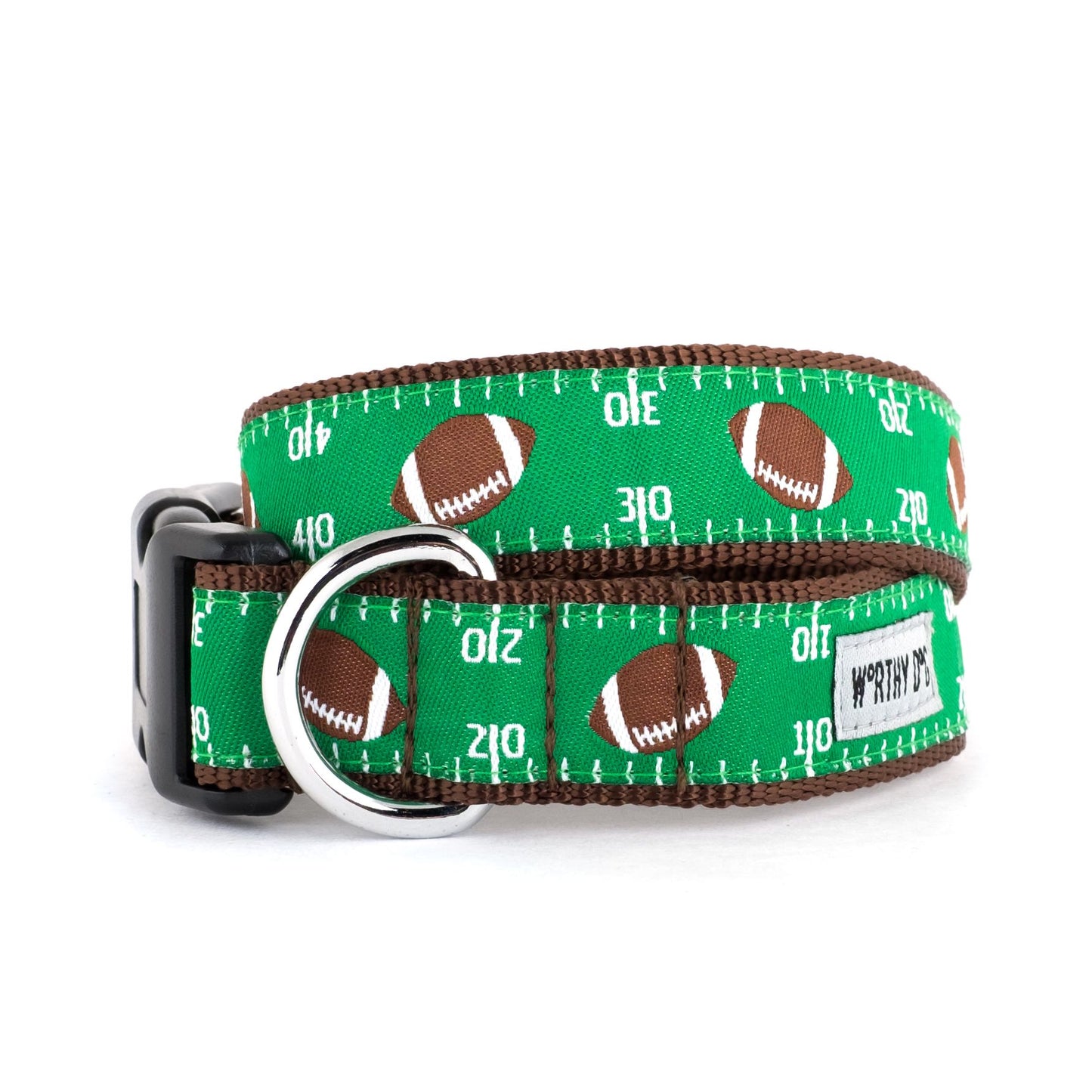 The Worthy Dog Football Field Collar