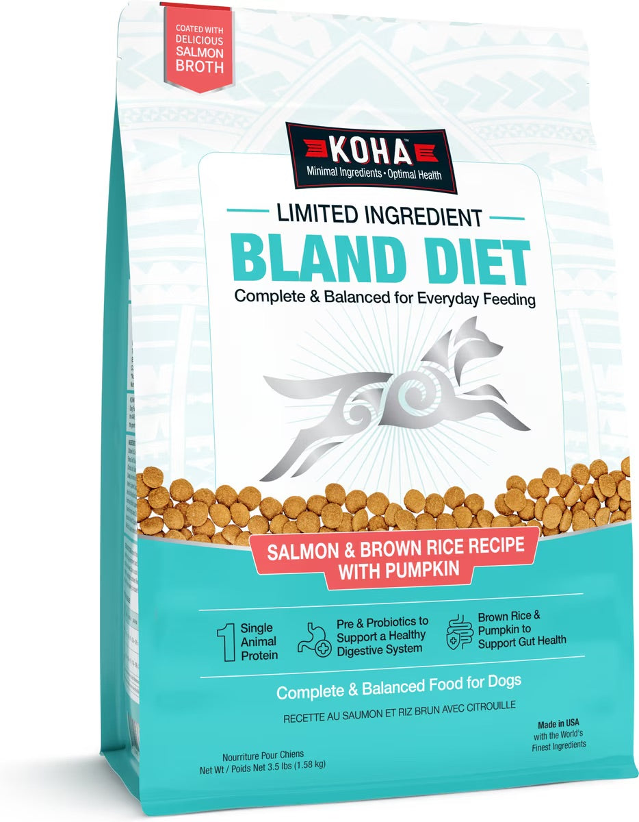 Koha Limited Ingredient Bland Diet Salmon & Brown Rice
