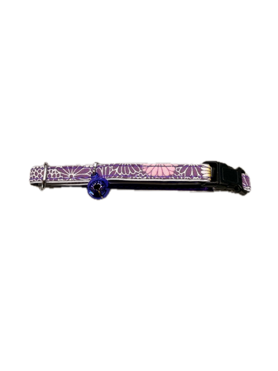 Goli Designs Chrysanthemum Reflective Cat Collar