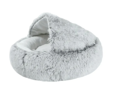 Goo-Eez Hooded Plush Pet Bed