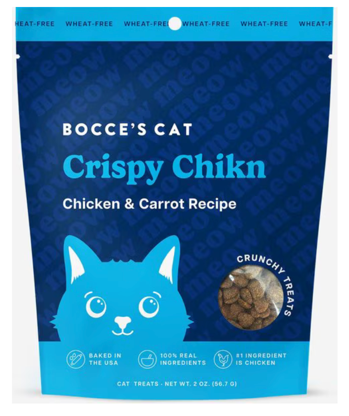 Bocce's Cat Crunchy Chicken & Carrot 2 oz