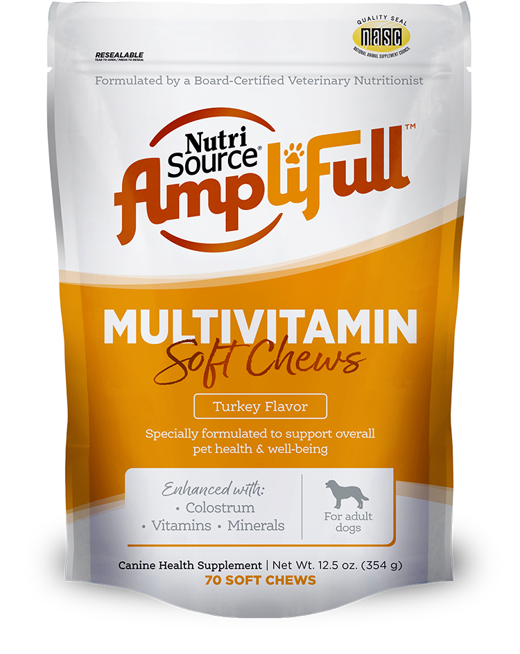 Nutri Source AmpliFull MultiVitamin Soft Chew Supplement 12.5 oz