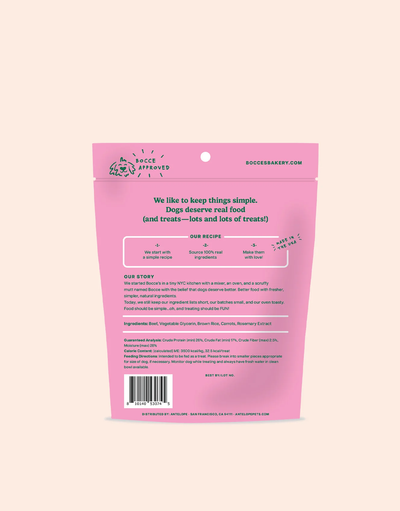 Bocce Holly Jolly Jerky Sticks Beef & Carrot 4 oz.
