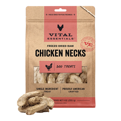 Vital Essentials Freeze Dried Chicken Neck