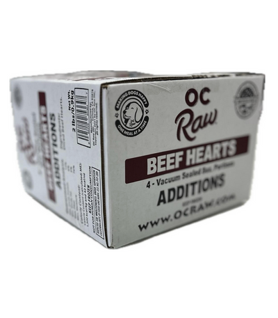 OC Raw Additions Beef Heart 2 lb