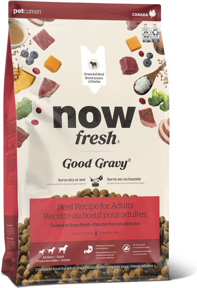 Now Fresh Good Gravy Beef in Bone Broth With Grains