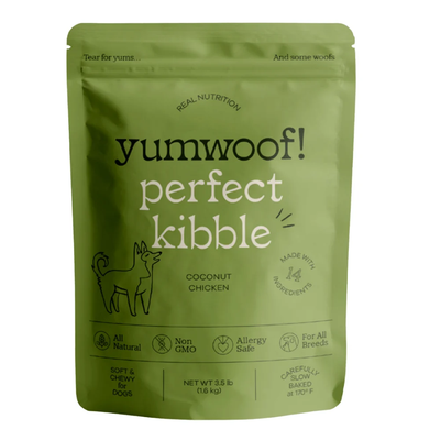 Yumwoof! Soft & Chewy Air Dried Kibble Coconut Chicken
