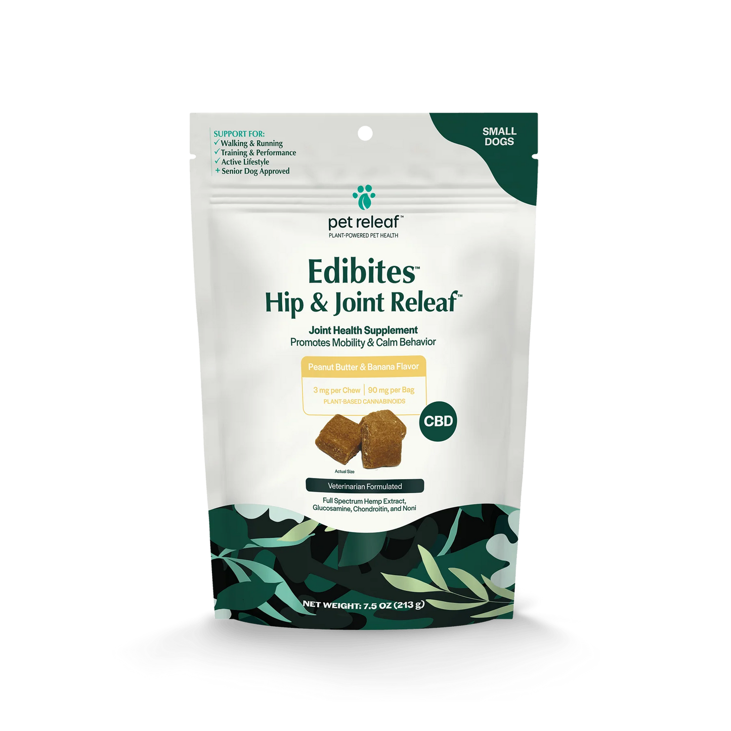 Pet Releaf Hip & Joint Releaf Edibites Peanut Butter & Banana