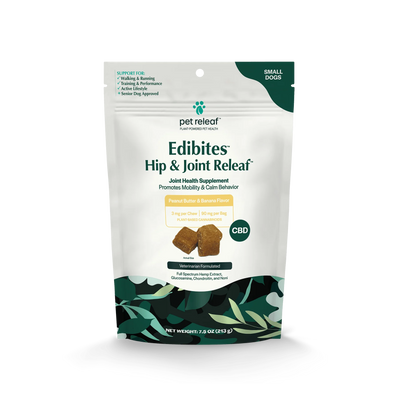 Pet Releaf Hip & Joint Releaf Edibites Peanut Butter & Banana
