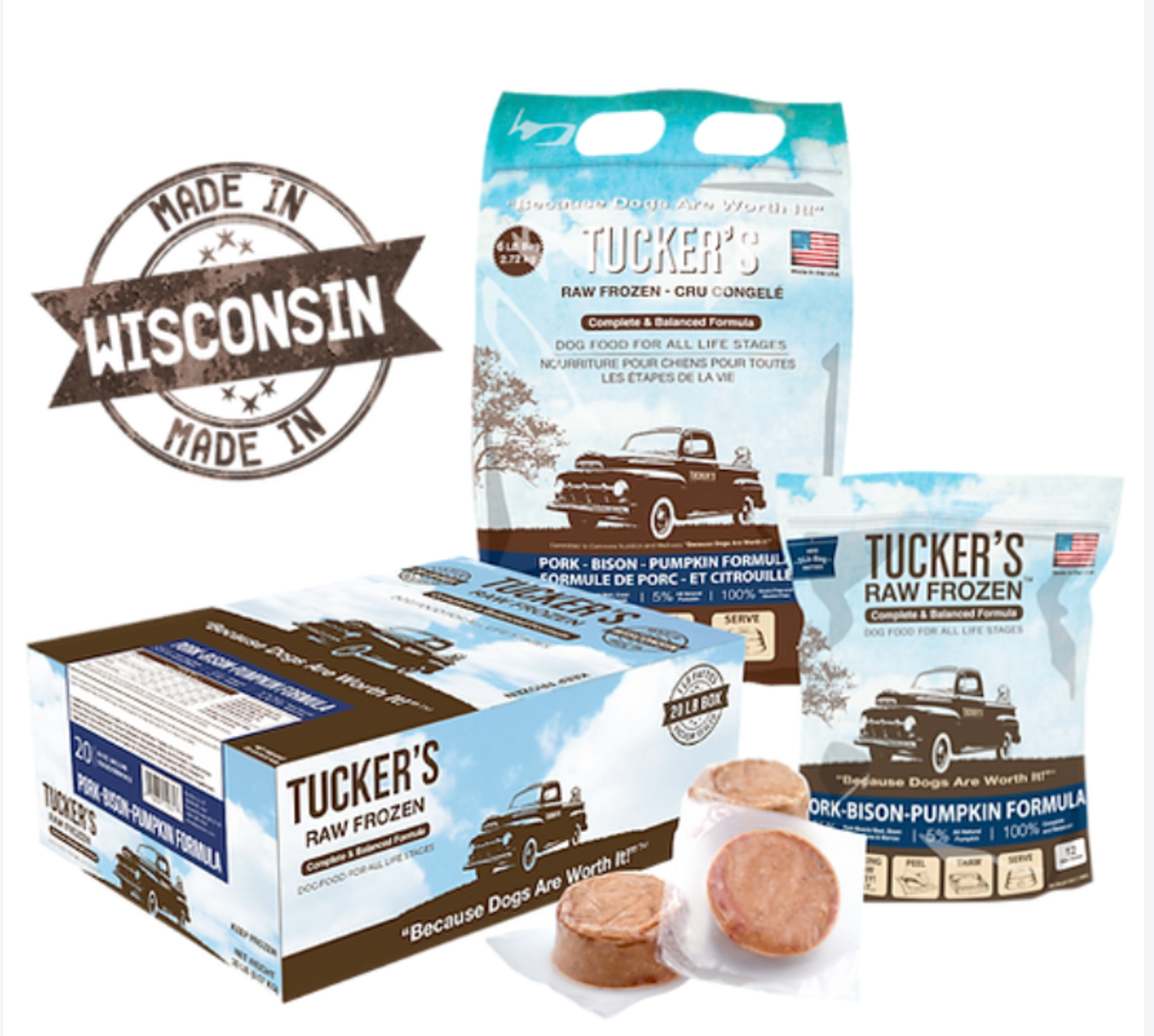 Tuckers Pork, Bison & Pumpkin